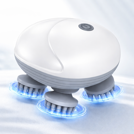 MASAJEADOR ELECTRICO PORTATIL - ALIVIO Y RELAJACION AL INSTANTE 💆‍♀️