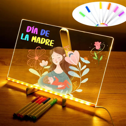 🌈 PIZARRA MAGICA LED